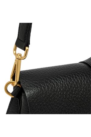 Black Leather Helena Round bag GIANNI CHIARINI | BS11088TKLNASPM001